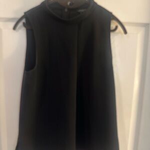 Ann Taylor Petite Black Blouse